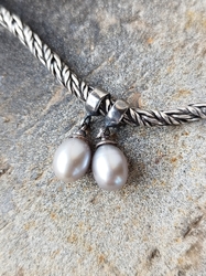 Přívěsky s perlami Ag 925/1000 (2)